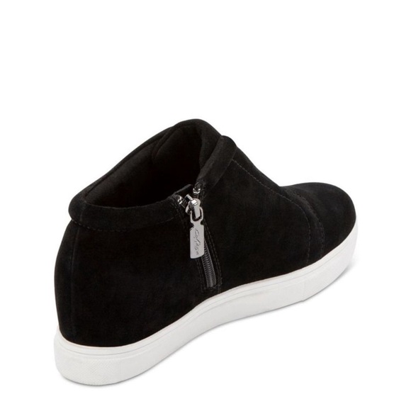 Aqua College black suede wedge athletic bootie/ sneakers.Waterproof.Size 7.5.NWT - Picture 2 of 11